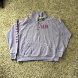 218 Clothing Minnesota Vikings Half Zip